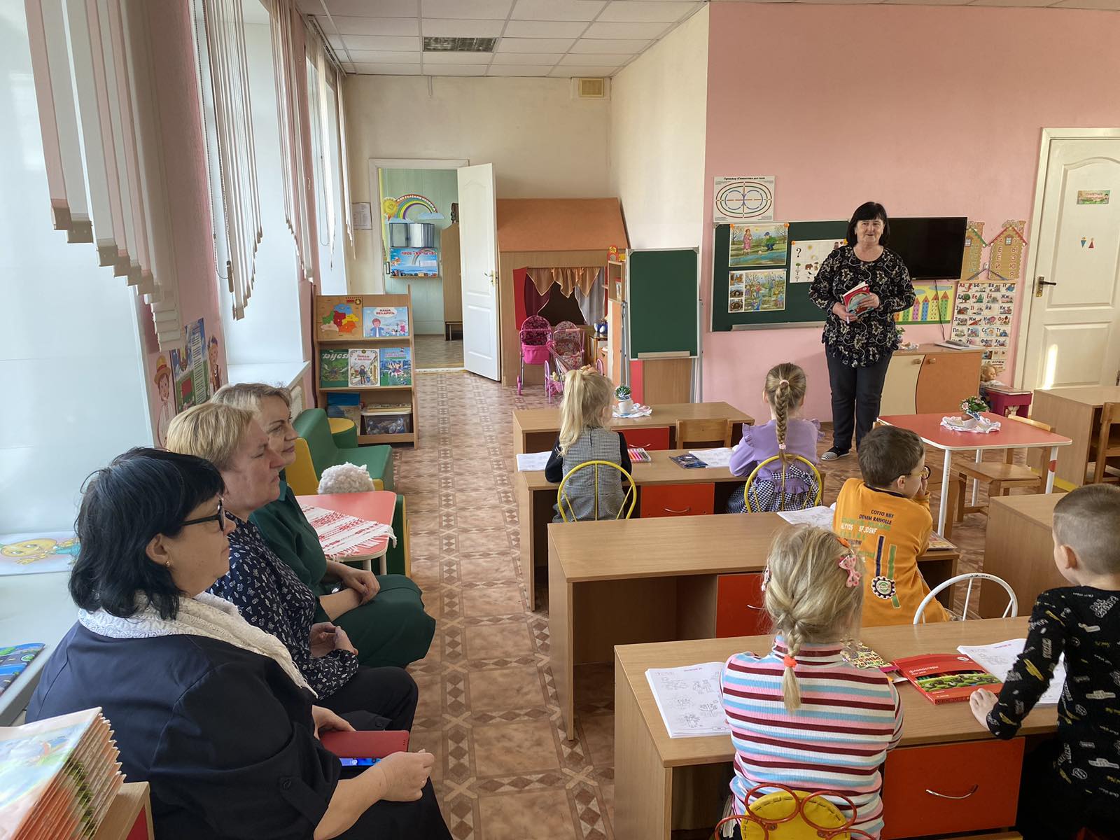 Открытые просмотры совместно с учителями ГУО "Клецкая средняя школа №1"